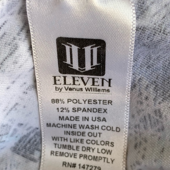 ELEVEN BY VENUS WILLIAMS PRINTED TENNIS, PICKLE BALL, GOLF TOP. WOMEN’S … - Picture 7 of 7